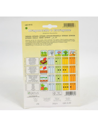 Vendita Semi di Dragonecello-Semi Piante Aromatiche OnLine|Mondo Piante