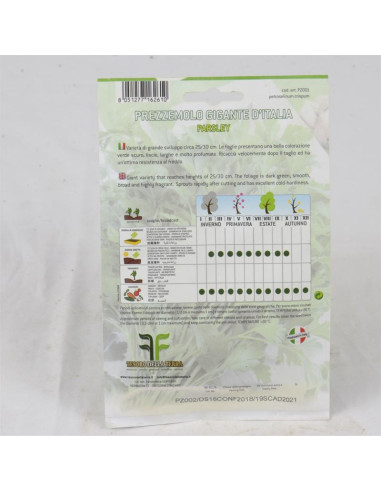 Vendita Semi di Prezzemolo-Semi Piante Aromatiche OnLine|Mondo Piante