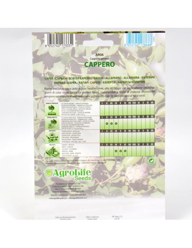 Vendita Semi di Cappero-Semi Piante Aromatiche OnLine | Mondo Piante