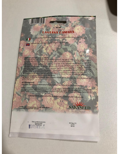 Vendita Semi di Lantana Camara-Semi Particolari Online |Mondo Piante