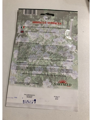Vendita Semi di Hibiscus Syriacus-Semi Particolari Online|Mondo Piante