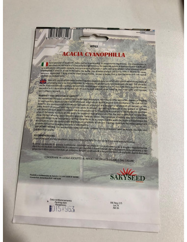 Vendita Semi di Acacia cyanophylla-Semi Particolari|Mondo Piante