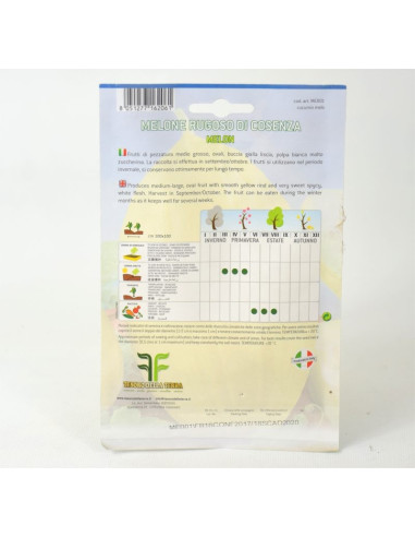 Vendita Semi Melone Rugoso Di Cosenza-Semi Orto OnLine | Mondo Piante