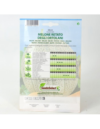 Netted Melon of the gardeners Seeds for Sale-Seeds Online | Mondo Piante