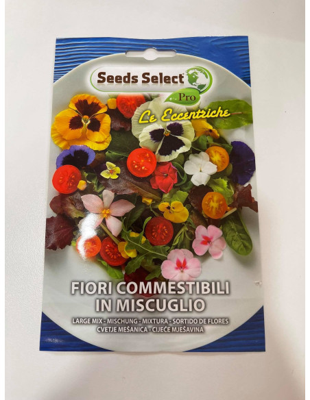 Vendita Semi Fiori commestibili in miscuglio-Semi Fiori|Mondo Piante