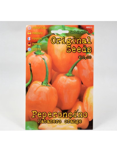Vendita Semi Peperoncino Habanero-Semi Particolari|Mondo Piante