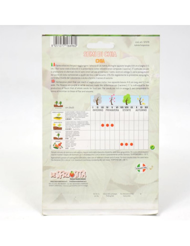 Vendita Semi di Chia-Semi Particolari OnLine|Mondo Piante