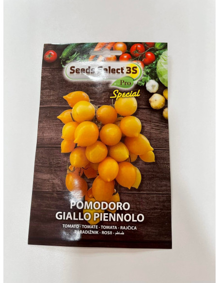 Vendita Semi di Pomodoro Giallo Piennolo-Semi Orto | Mondo Piante