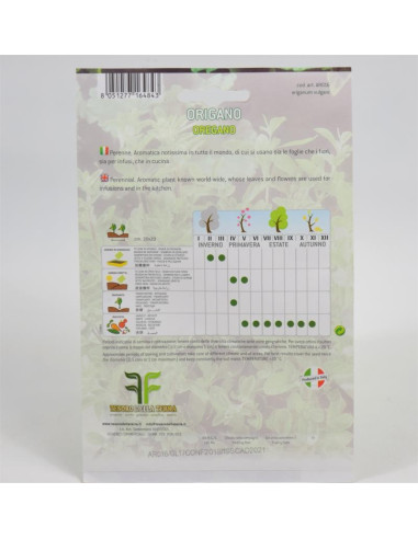 Vendita Semi Origano-Semi Piante Aromatiche|Mondo Piante