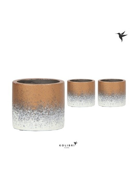 Vendita Vaso in ceramica Flame bronze-Vasi|Vivaio Mondo Piante
