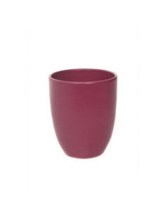 Vaso in ceramica tondo alto...
