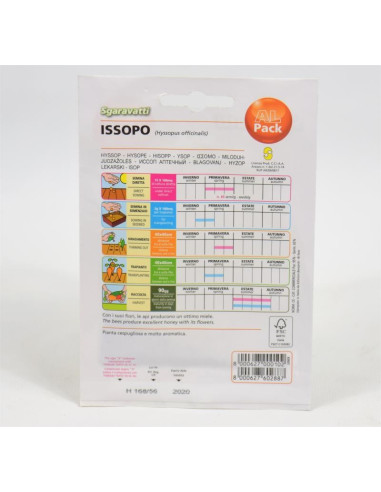 Vendita Semi di Issopo-Semi Piante Aromatiche OnLine|Mondo Piante