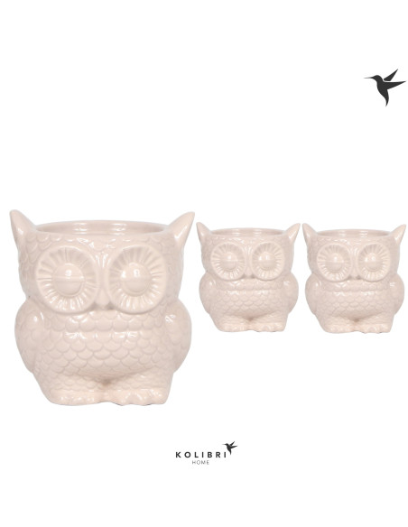 Vendita Vaso in ceramica Owl pot-Vasi|Vivaio Mondo Piante