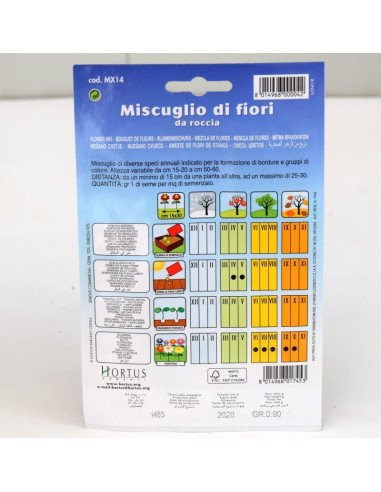 Vendita Semi Fiori Perenni per scarpate-Semi Fiori OnLine|Mondo Piante