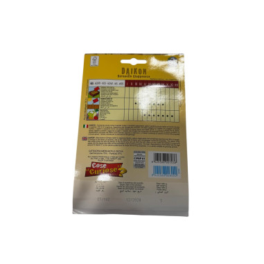 Vendita Semi Daikon Ravanello Giapponese-Semi Particolari|Mondo Piante