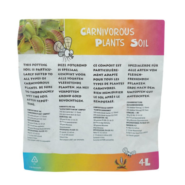 Vendita Terriccio Piante Carnivore - Terricci e Substrati|Mondo Piante