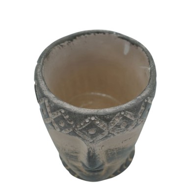 Vendita Vaso in ceramica Wooden face-Vasi piante|Vivaio Mondo Piante