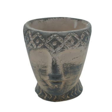 Vendita Vaso in ceramica Wooden face-Vasi piante|Vivaio Mondo Piante
