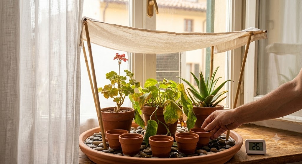 SOS Estate: come proteggere le piante dal caldo estremo 